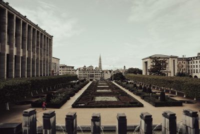 Brussels city view