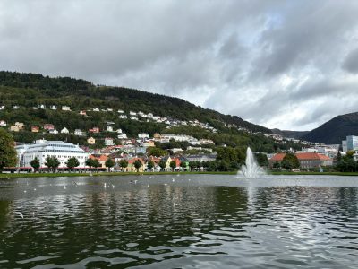 Bergen city view