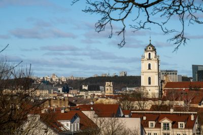 Vilnius city view