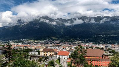 Ginzling, Zillertal, Tyrol, Austria city view