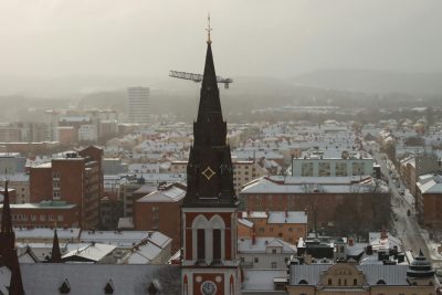 Umeå city view