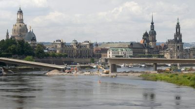 Dresden city view