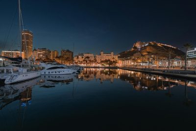 Alicante city view